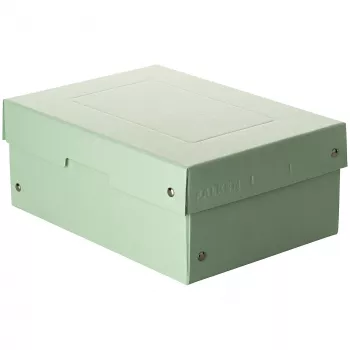 FALKEN PURE dokumentų laikymo dėžė 1250 lapų, pastelinė žalia, 18 x 25 x 10 cm, 22001920000F