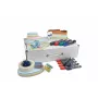 MAGNETOPLAN HOLTZ Trainer Basic Set, kartoninė dėžė su 2 800 dalių, identiškas moderavimo krepšiui 11115 (11000)
