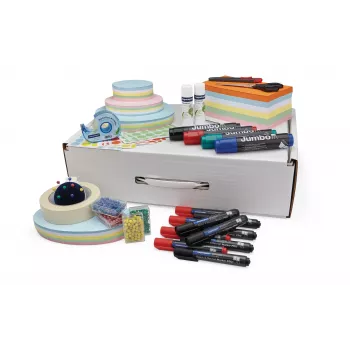 MAGNETOPLAN HOLTZ Trainer Basic Set, kartoninė dėžė su 2 800 dalių, identiškas moderavimo krepšiui 11115 (11000)