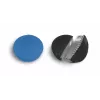MAGNETOPLAN HOLTZ Discofix apvalus magnetas Standard, tamsiai mėlynas, pilnojo šerdies feritas, 0,7 kg laikymo jėga, 10 vienetų (1664214)