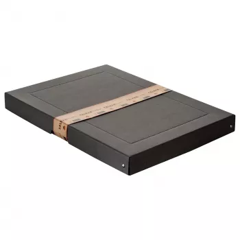 FALKEN PURE dokumentų saugojimo dėžė 500 lapų juoda 32,0 x 44,0 x 4,0 cm 22001680000F