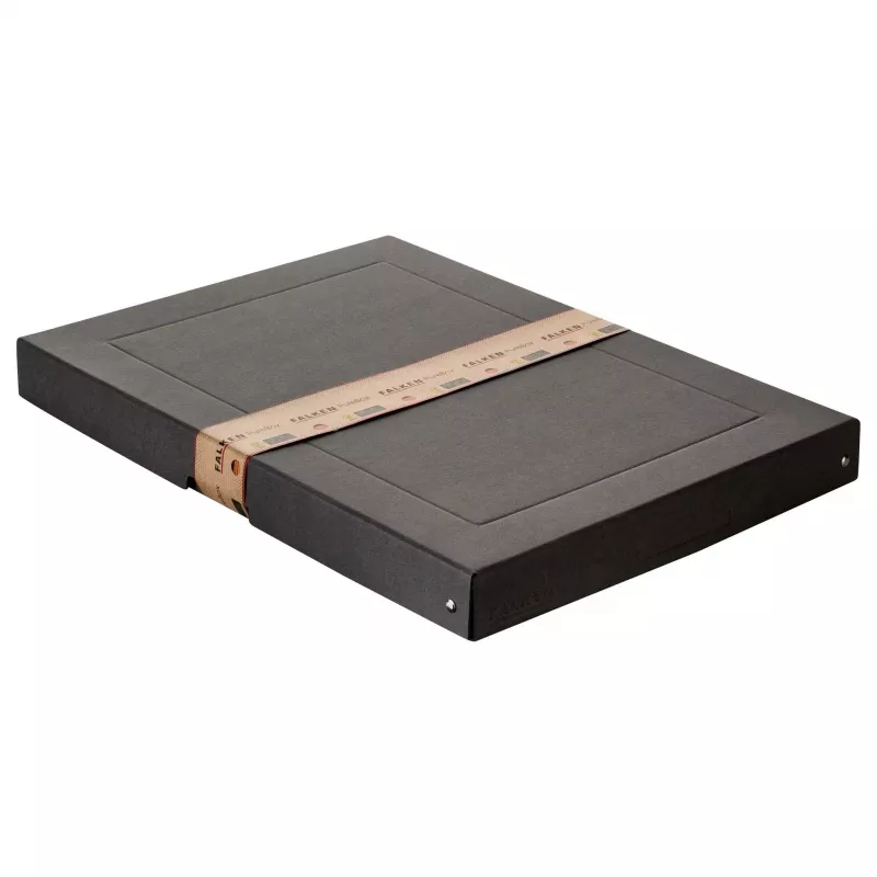 FALKEN PURE dokumentų saugojimo dėžė 500 lapų juoda 32,0 x 44,0 x 4,0 cm 22001680000F