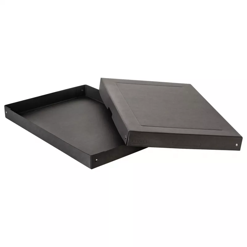 FALKEN PURE dokumentų saugojimo dėžė 500 lapų juoda 32,0 x 44,0 x 4,0 cm 22001680000F