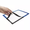MAGNETOPLAN HOLTZ magnetofix A4 mėlynas dvipusis lipnus informacinis rėmelis 1131903
