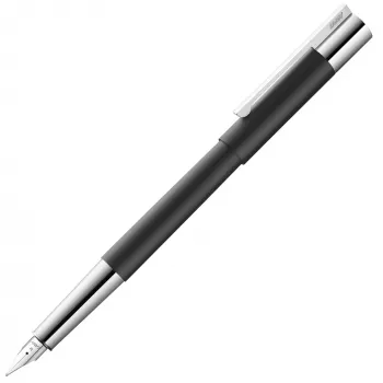 LAMY scala juodas plunksnakočio rašiklis su vidutinio storio smaigaliu (1224113)