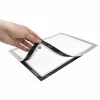 Magnetoplan Info Frame magnetofix DIN A3 sidabrinis, atlenkiamas dvipusis savaiminio lipnumo rėmelis 1132032