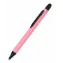 ONLINE SCHREIBGERÄTE ALU Stylus tušinukas su stiliumi, rožinis, mėlynas rašalas, 1 vnt. (32121/3D)