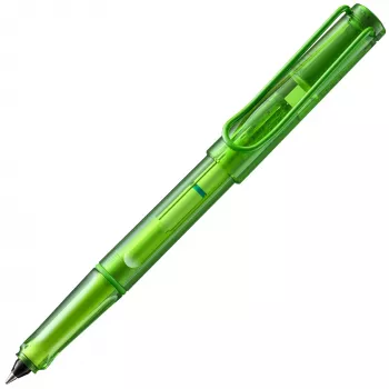 LAMY Balloon 2.0 rutulinis rašiklis, žalios spalvos, su ergonomine rankena ir metaliniu spaustuku 1235965