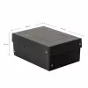FALKEN PURE daiktų dėžė 4,5 l juoda 18,0 x 25,0 x 10,0 cm, 1 vnt. (22001720000F)