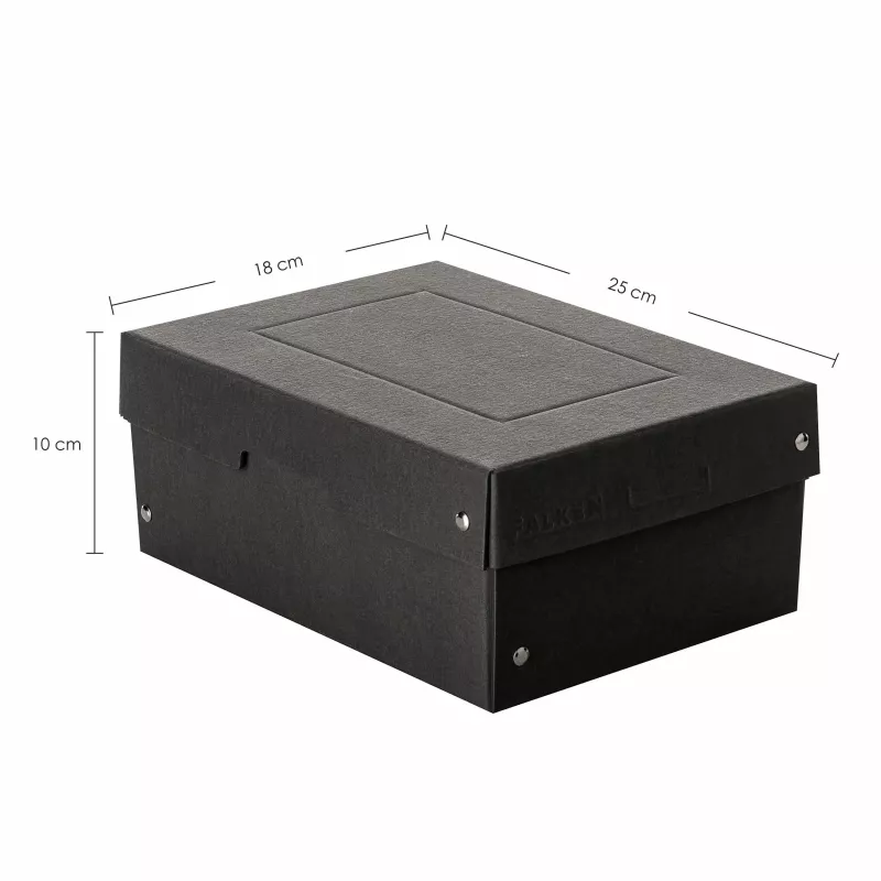 FALKEN PURE daiktų dėžė 4,5 l juoda 18,0 x 25,0 x 10,0 cm, 1 vnt. (22001720000F)