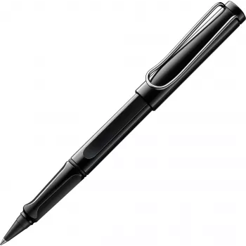 LAMY safari Rolerinė tušinukas Blizgiai Juodas su Juodu Rašalu 1239949