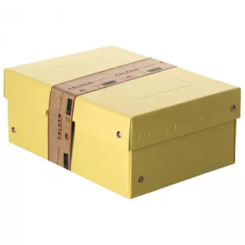 FALKEN PURE dokumentų laikymo dėžė 1250 lapų pastelinės geltonos spalvos 18,0 x 25,0 x 10,0 cm, 1 vnt. 22001944000F