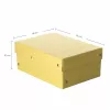 FALKEN PURE dokumentų laikymo dėžė 1250 lapų pastelinės geltonos spalvos 18,0 x 25,0 x 10,0 cm, 1 vnt. 22001944000F