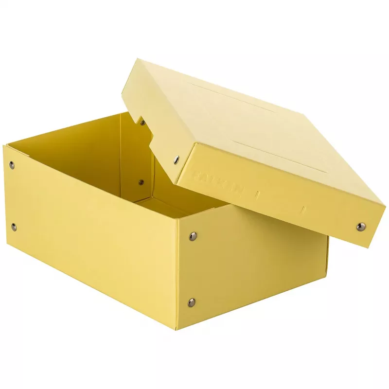 FALKEN PURE dokumentų laikymo dėžė 1250 lapų pastelinės geltonos spalvos 18,0 x 25,0 x 10,0 cm, 1 vnt. 22001944000F