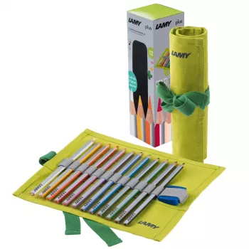 LAMY Plus spalvotų pieštukų rinkinys su drožtuku (12 spalvų) 1226068