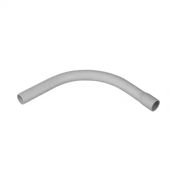 FRAENKISCHE ROHRWERKE Kunststoff-Steckbogen SBSKu-EM-H0 25 (23260025) – 90° plastikinis vamzdžio alkūnė, užmaunama, pilka
