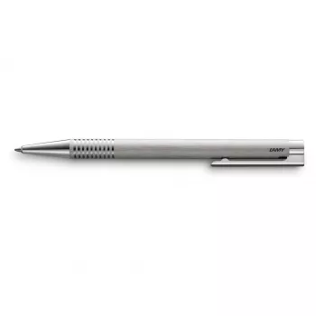 LAMY Logo M 206 tušinukas, šlifuotas nerūdijantis plienas, mėlynas 1205335