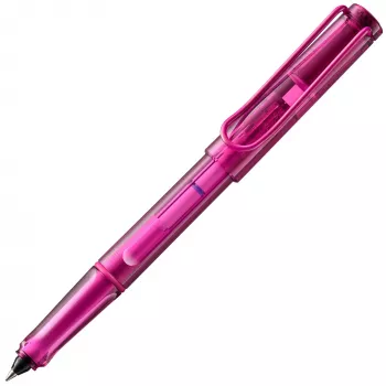 LAMY Balloon 2.0 Rolerinė tušinukas Rožinė su ergonomiška rankena ir metaliniu klipsu 1235966