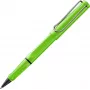 LAMY safari ritininis rašiklis žalias blizgus su ergonomiška rankena ir metaliniu segtuku 1240192