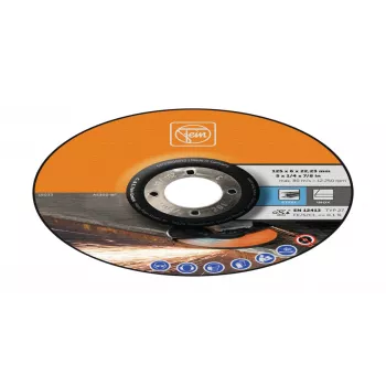 FEIN 125 mm įdubęs centro šlifavimo diskas Type 27, 10 vnt. (63703005010)