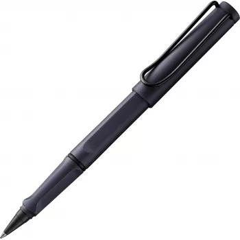 LAMY Safari Steel Rollerball Pen Black su T10 rašalo kapsule 1240210