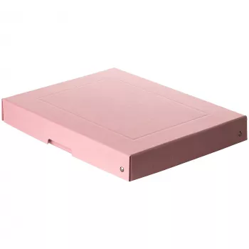 FALKEN PURE dokumentų dėžė A4 500 lapų pastelinės rožinės spalvos 24 x 32 x 4 cm 22001880000F