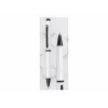 ONLINE SCHREIBGERÄTE Hexagon Stylus tušinukas su kapacityviniu stiliumi, baltas korpusas, mėlynas rašalas, sukimo mechanizmas, aliuminis, 1 vnt. (21031/3D)