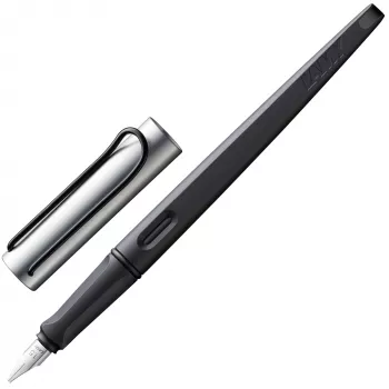 LAMY joy 011 AL plunksnakotis Black/Aluminium su plačiu (B) plunksnu (1215881)