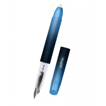 ONLINE Schreiberäte magiXX Deep Ocean plunksnakotis, M smaigalio, mėlynas, rinkinys su 2 kasetėmis (55104/3D)