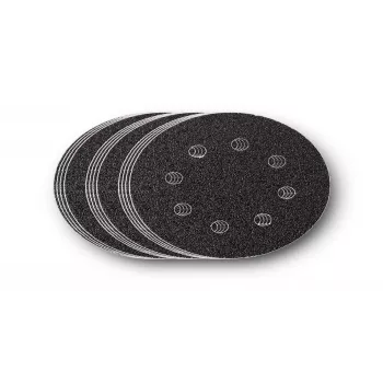 FEIN 115 mm sukibimo diskų rinkinys, 15 dalių, šiurkštumas P40/P60/P80, 8 skylių 63717233020