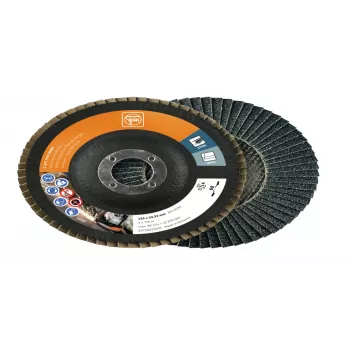 FEIN 63730023010 atlenkiamasis šlifavimo diskas Ø 125 mm, grūdėtumas 60, 10 vnt.