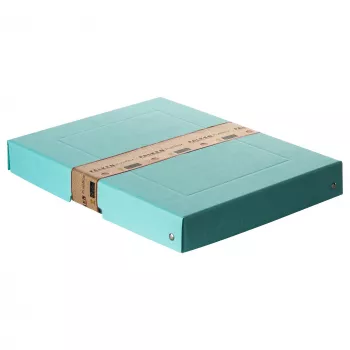 FALKEN PURE dokumentų saugojimo dėžė 500 lapų pastelinės mėlynos spalvos 24,0 x 32,0 x 4,0 cm, 1 vnt. (22001856000F)