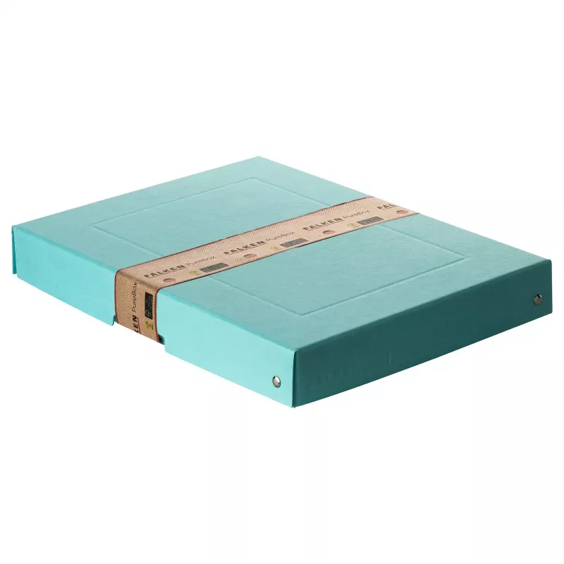 FALKEN PURE dokumentų saugojimo dėžė 500 lapų pastelinės mėlynos spalvos 24,0 x 32,0 x 4,0 cm, 1 vnt. (22001856000F)