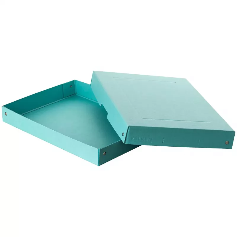 FALKEN PURE dokumentų saugojimo dėžė 500 lapų pastelinės mėlynos spalvos 24,0 x 32,0 x 4,0 cm, 1 vnt. (22001856000F)
