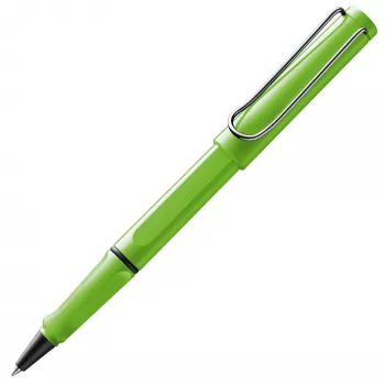 LAMY Safari tušinukas su ritinėliu, žalias, ergonomišku suėmimu ir metaliniu klipsu 1230640