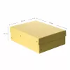 FALKEN PURE dokumentų saugojimo dėžė 1250 lapų, pastelinė geltona, 24,0 x 32,0 x 10,0 cm, 1 vnt. 22001936000F