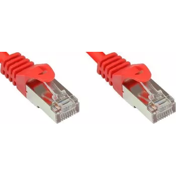 GoodConnections Cat. 5e SF/UTP tinklo kabelis, raudonas, 1m 855R-010