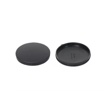 GoodConnections Alcasa 9870-60 60 mm centrinio suspaudimo užsegamas objektyvo dangtelis (juodas)