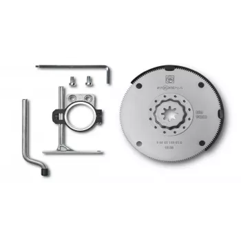 Fein 100 mm HSS segmentinis pjūklo diskų rinkinys, 2 vnt., Star-Mount, skirtas MultiMaster ir osciliuojantiems daugiafunkciams įrankiams 35222952010
