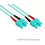 GoodConnections LW-810SC3 OM3 daugiamodis šviesolaidinis Duplex komutacinis kabelis, SC/SC, 50/125, 10 m