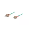 GoodConnections LW-810SC3 OM3 daugiamodis šviesolaidinis Duplex komutacinis kabelis, SC/SC, 50/125, 10 m