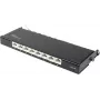 GoodConnections Alcasa GC-N0118 Cat.6a ekranuotas Keystone modulis, be įrankių, RJ45, 10G, juodas
