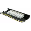 GoodConnections Alcasa GC-N0118 Cat.6a ekranuotas Keystone modulis, be įrankių, RJ45, 10G, juodas