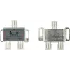 GoodConnections SAT magistralinis skirstytuvas su F jungtimis, 2 krypčių, 5-2250 MHz