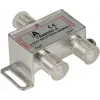 GoodConnections SAT magistralinis skirstytuvas su F jungtimis, 2 krypčių, 5-2250 MHz
