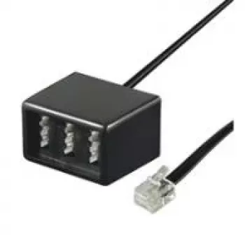 Good Connections RJ11 (6P4C) telefono adapteris nuo vyriško RJ11 iki moteriško NFN TAA-NFN