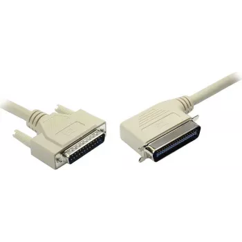 GoodConnections Alcasa USB spausdintuvo kabelis, kairės pusės kampu, 5,0 m 4095-5L
