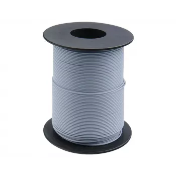 Donau Elektronik 105-9-100 montažinis laidas 1 x 0,20 mm² pilkas 100 m