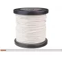 Donau Elektronik 218-55-100 lankstusis laidas 2 x 0,14 mm² baltas 100 m