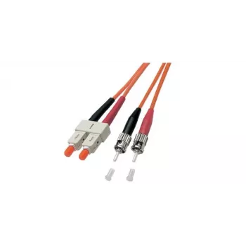 GoodConnections OM2 daugiamodis dvigubas šviesolaidinis pataisymo kabelis ST/SC, 50/125µm, 5m, oranžinis LW-805TC